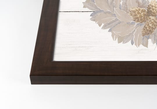 Grateful & Thankful Fall Print in Black Frame